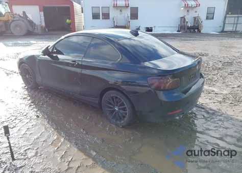 2014 BMW 228I z USA, uszkodzony, nr VIN WBA1F5C54EVV99550